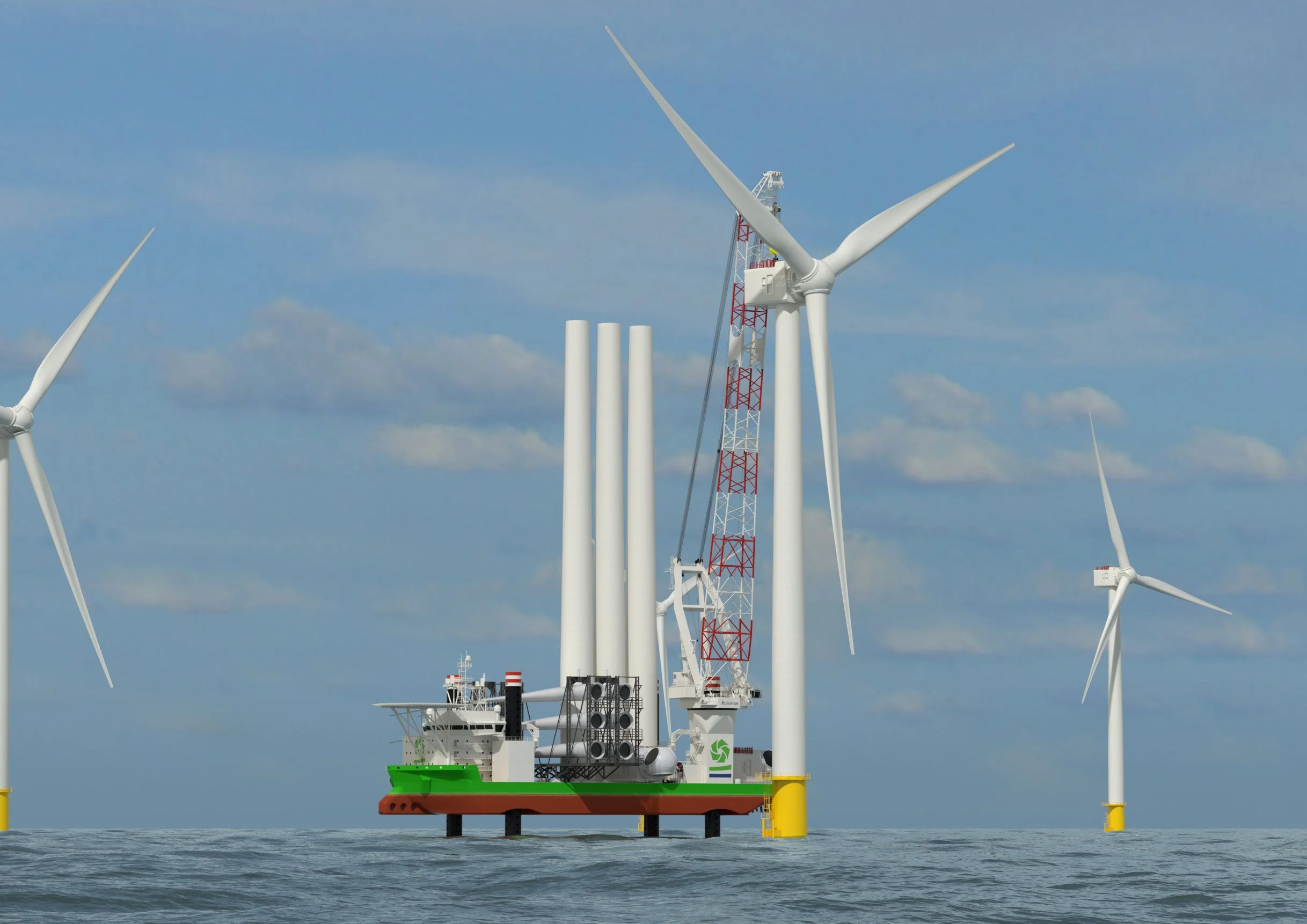 DEME - 1600mt LEC Sea Installer