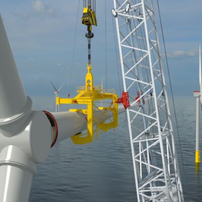 Huisman Czech Republic Contributes to the Production of a Smart Stabilization System for Offshore Wind Turbine Installation
