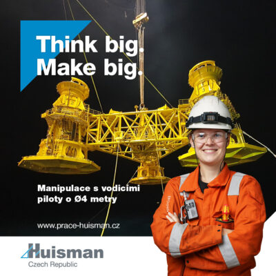 Huisman Czech Republic to recruit up to 100 new employees. Looking for welders, design engineers and specialists for global projects